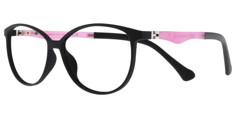 Rame de ochelari pentru copii BJF XS 6606 c3 Success, negre și violet
