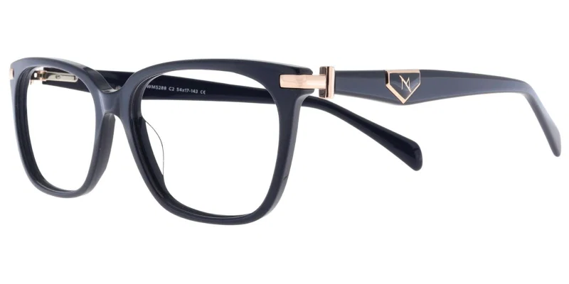 Rame de vedere pentru femei TWM 5288 c2 Moonlight gold și navy blue
