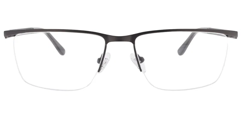 Rame metalice TWP 5488 c3 Prime, montură half rim, culoare neagră