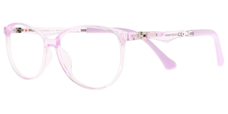 Ramă BJ XS 6616 c1 Success pentru copii, transparent și violet