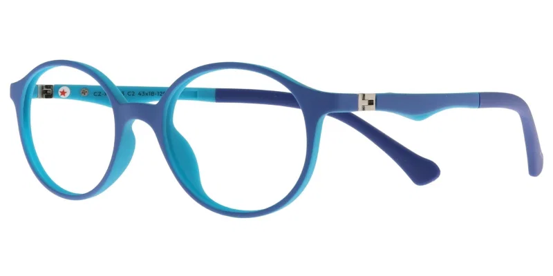 Rame de ochelari pentru copii CZ XS 6613 c2 Success, albastru și bleumarin
