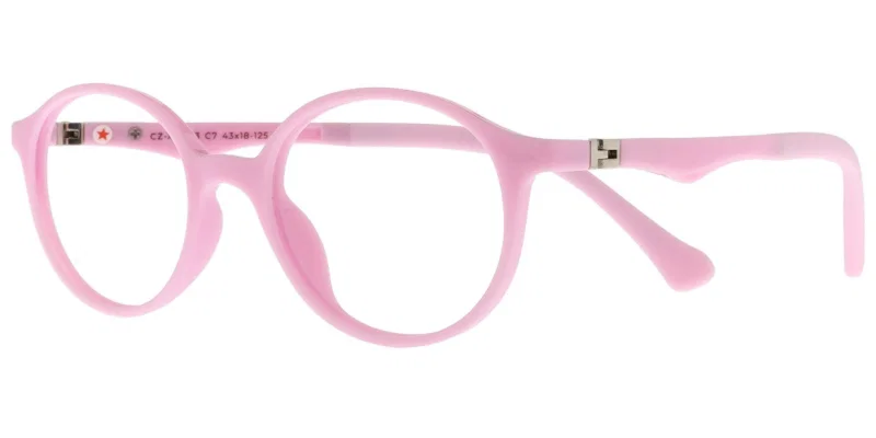 Rame de ochelari pentru copii CZ XS 6613 c7 Success, roz, vedere frontală