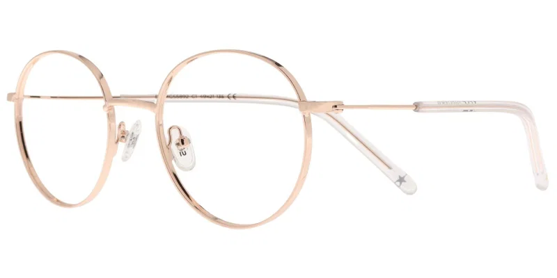 Ramă de ochelari copii ES MGS 5892 c1 Success, auriu-transparent, vedere frontală