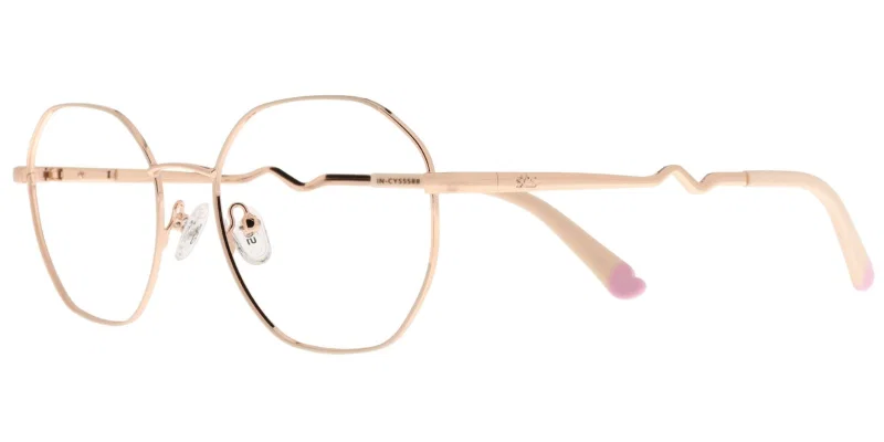 Rame IN CYS 5588 c2 Success pentru copii, beige, auriu și roz