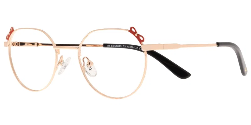 Rame ochelari copii IM CYS 5899 c3 Success negru auriu roșu