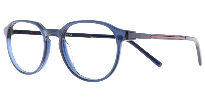Ramă de ochelari XP 5490 c2 Pime pentru bărbați, albastru, transparent și roșu