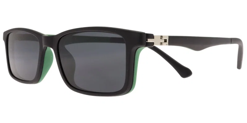 Ramă de ochelari pentru copii CP XP 6623 c2 Success, neagră și verde