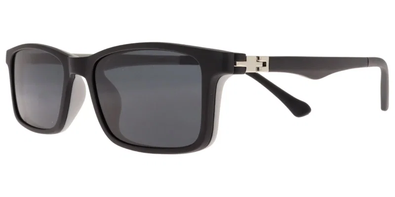 Rama CP XP 6623 c8 Success pentru copii, clip-on, negru și gri, vedere frontală