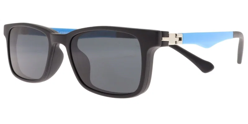 Rame de ochelari pentru copii DT XS 6618 c1 Success, negru și albastru