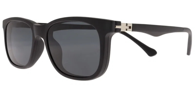 Rame de ochelari pentru copii EA XS 6621 c1 Success, negre, vedere frontală