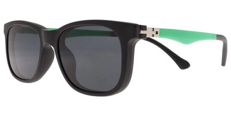 Rame pentru copii EA XS 6621 c3 Success, negru și verde, vedere frontală
