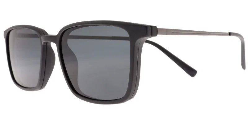 Ramă XP 6211 c1 Prime clip-on pentru bărbați, negru și gri