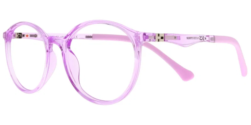 Ramă de ochelari copii EG XS 5889 c2 Success, transparent și violet
