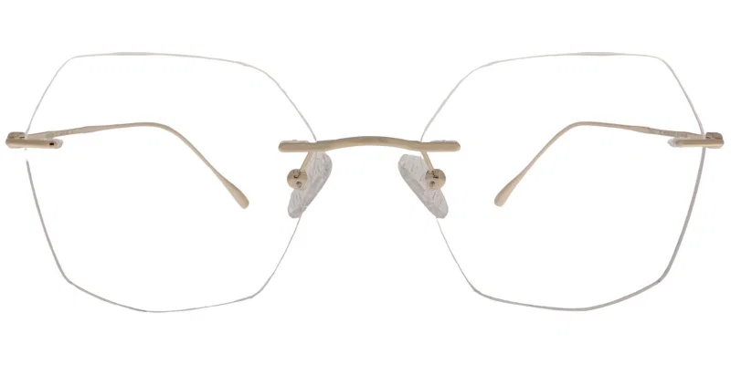 Ramă de ochelari RXM 5266 c2 Moonlight, culoare aurie, vedere laterală
