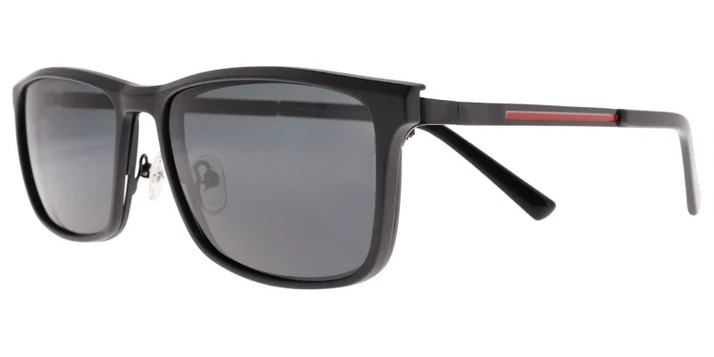 Ramă metalică YBM 5255 c1 Moonlight în culorile negru și roșu