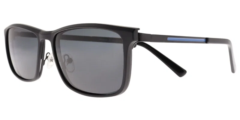 Ramă metalică clip-on YBM 5255 c2 Moonlight în culorile negru și albastru