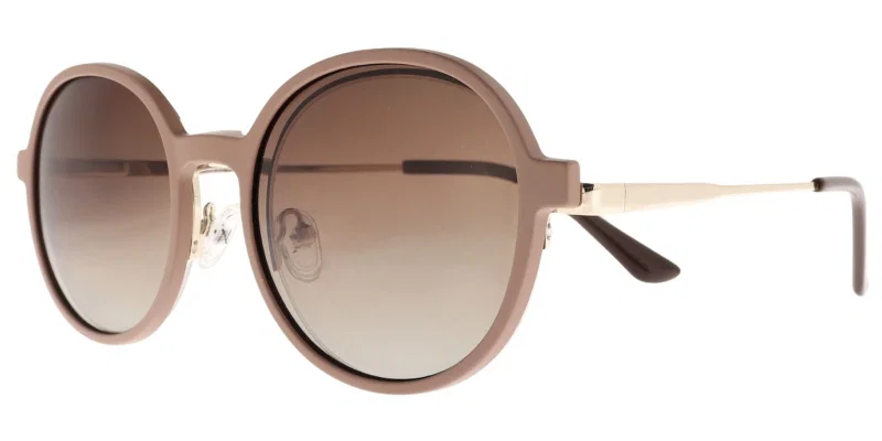 Ramă de ochelari YBM 5291 c2 Moonlight maro și auriu, model clip-on