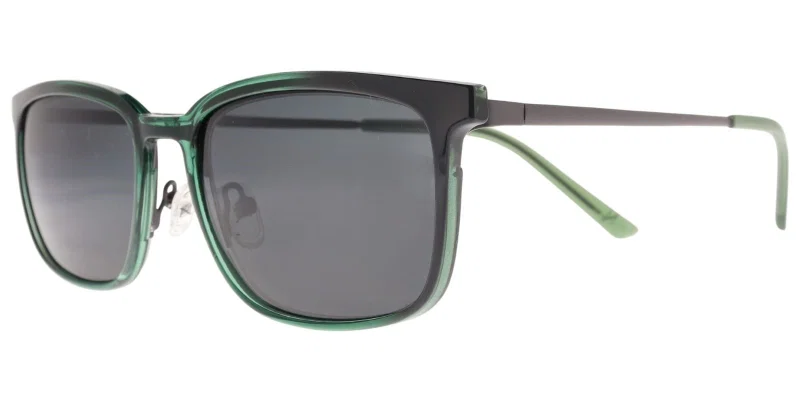 Rame metalice clip-on YBM 5297 c3 Moonlight în gri și verde
