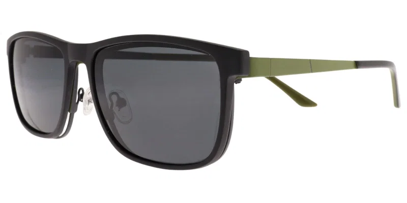 Ramă metalică clip-on YBM 5292 c2 Moonlight, gri și verde