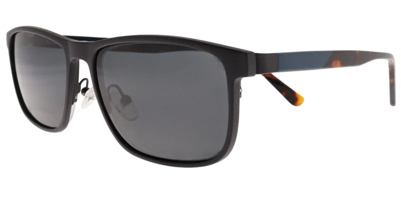 Rama YBM 5293 c1 Moonlight metalică, clip-on, negru și albastru
