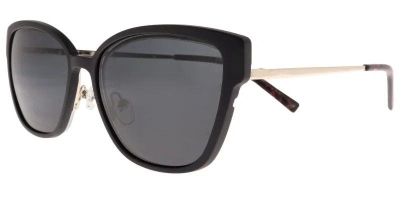 Ramă metalică clip-on YBM 5294 c2 Moonlight în negru, bordo și auriu