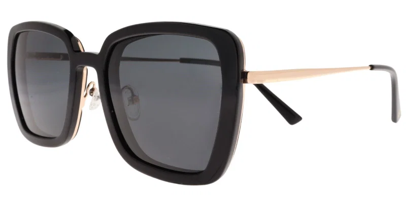Rame metalice clip-on GLM 5905 c1 Moonlight în negru și auriu