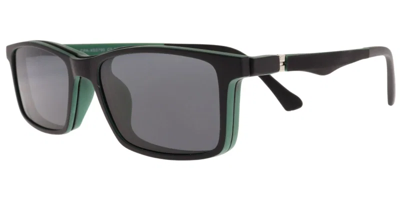 CPA XS 5790 c3 Success, ramă clip-on pentru copii, negru și verde