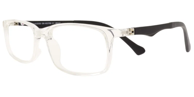 Rame de ochelari pentru copii DB XS 3789 c1 Success, transparent și alb