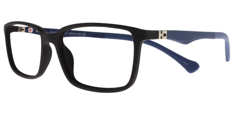 Ramă de ochelari pentru copii EI XS 6630 c3 Success, negru și bleumarin