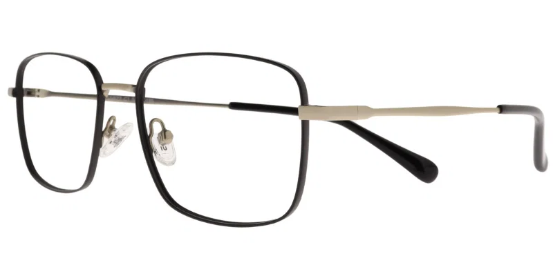 Rama de ochelari pentru copii YS 5877 c1 Success, negru și argintiu