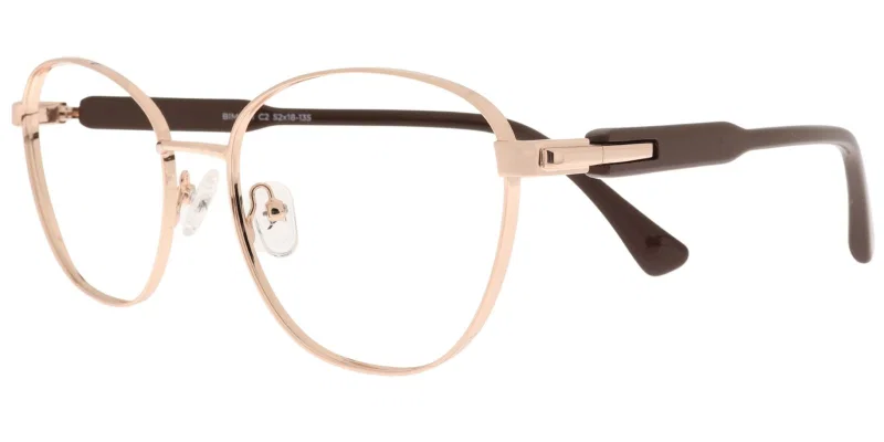 Ramă de ochelari RM 5911 c2 Moonlight maro și auriu, vedere frontală