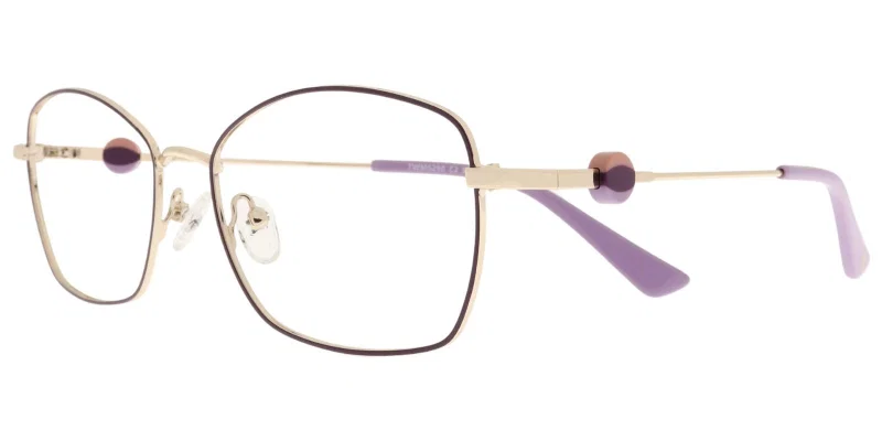 Ramă de ochelari TWM 5290 c2 Moonlight, metalică, auriu-violet