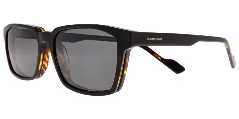 Ramă clip-on GLM 6024 c2 Moonlight pentru bărbați, negru și maro