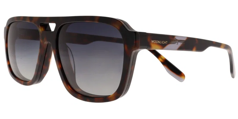Ramă clip-on GLM 6026 c2 Moonlight pentru bărbați, culoare negru, maro și gri