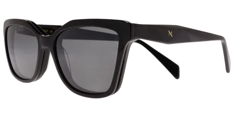 Ramă de ochelari clip-on GLM 6027 c3 Moonlight, neagră, vedere frontală