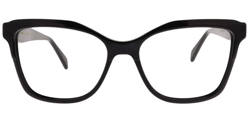 Ramă de ochelari GLM 6027 c3 Moonlight pentru femei, model negru, vedere laterală
