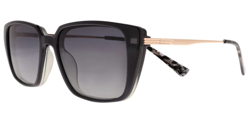 Rame metalice clip-on GLST 6034 c3 Sonata în negru, auriu și gri