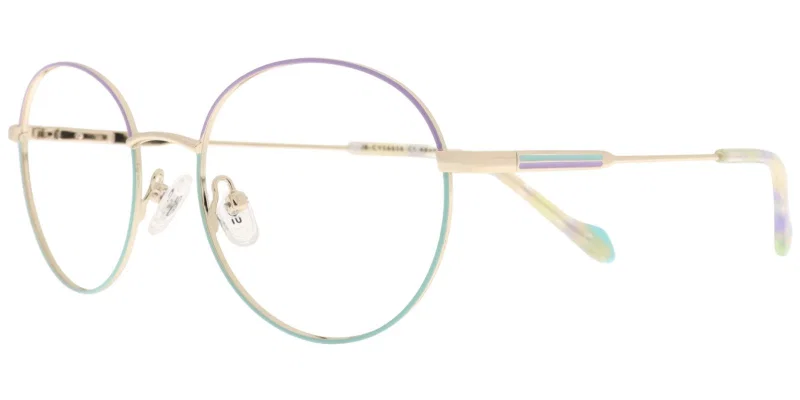 Rame de ochelari pentru copii JB XS 6656 c1 Success, auriu verde și violet
