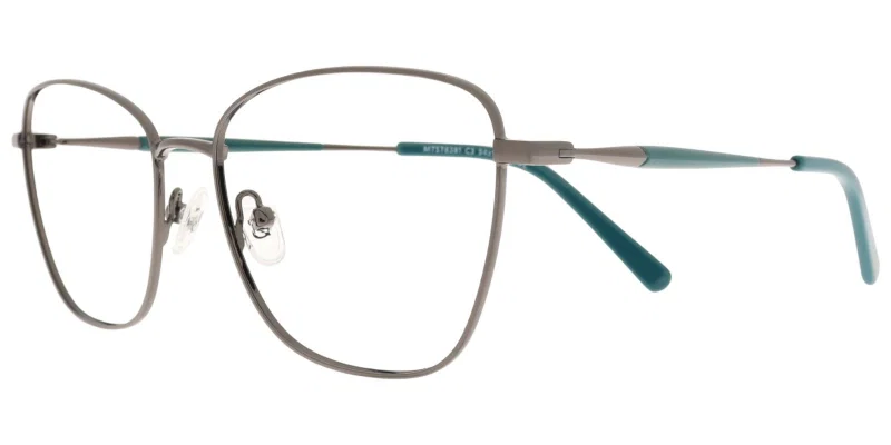 Rame de ochelari MTST 6381 c3 Sonata, model metalic negru și verde