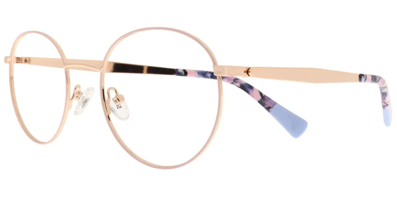 Rame ochelari copii JD XS 6658 c2 Success, albastru auriu și roz