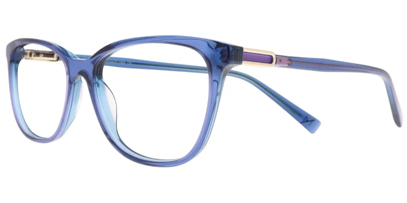 Ramă de ochelari damă XM 6055 c2 Moonlight, albastru transparent și violet