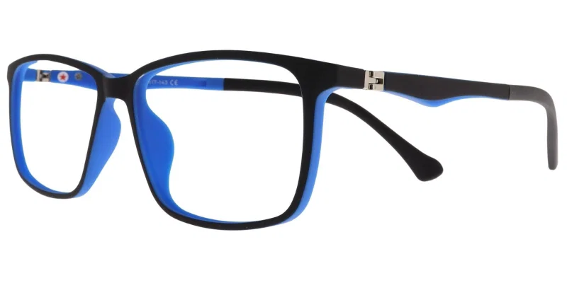 Ramă de ochelari pentru copii GK XS 6685 c3 Success, negru și albastru
