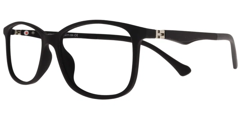 Rame de ochelari pentru copii EZ XS 6692 c1 Success, negre, vedere frontală