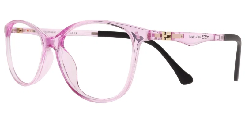 Ramă de ochelari copii GN XS 6697 c3 Success în negru, transparent și violet