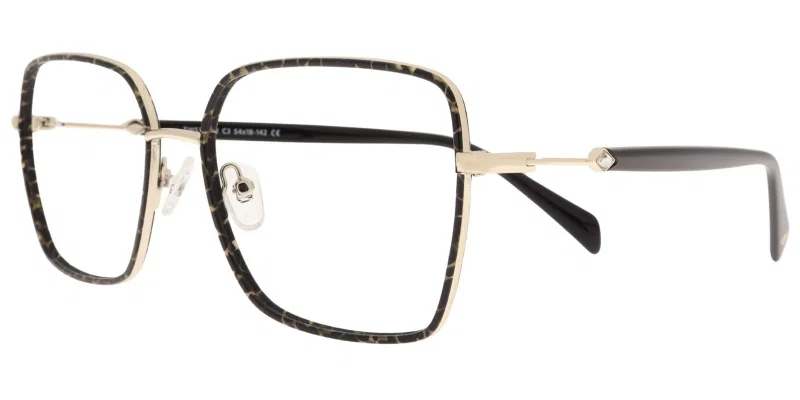 Rame de ochelari TWST 6392 c3 Sonata în nuanțe beige, negru și auriu