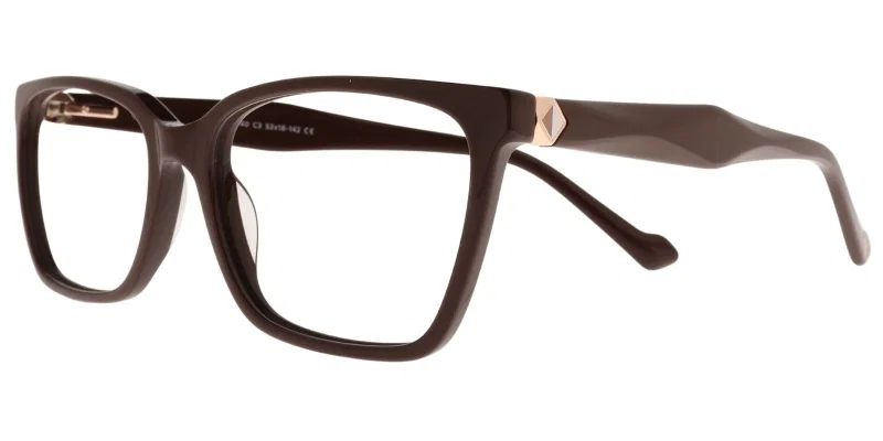 Ramă de vedere TWM 6040 c3 Moonlight pentru femei, beige alb și maro