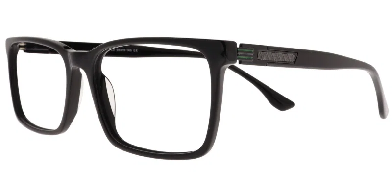 Ramă de ochelari TWM 6042 c2 Moonlight, negru verde și argintiu