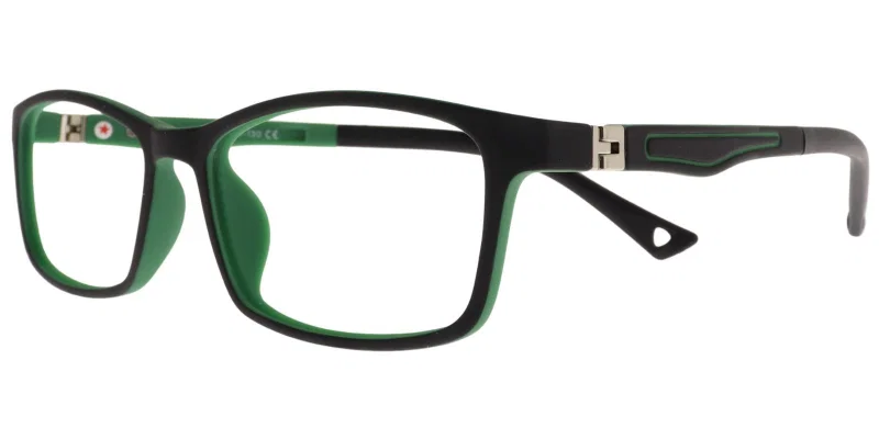 Rame de ochelari pentru copii AT XS 6640 c3 Success, negru și verde