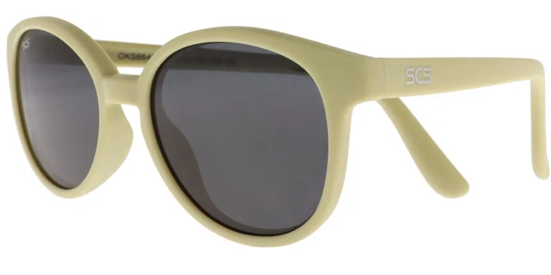 Ochelari de soare pentru copii OKS 6648 C3 Success cu ramă galbenă