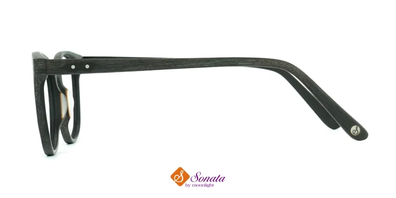 Rame de ochelari maro cu lentile de 52 mm XST 1689 c2 Sonata
